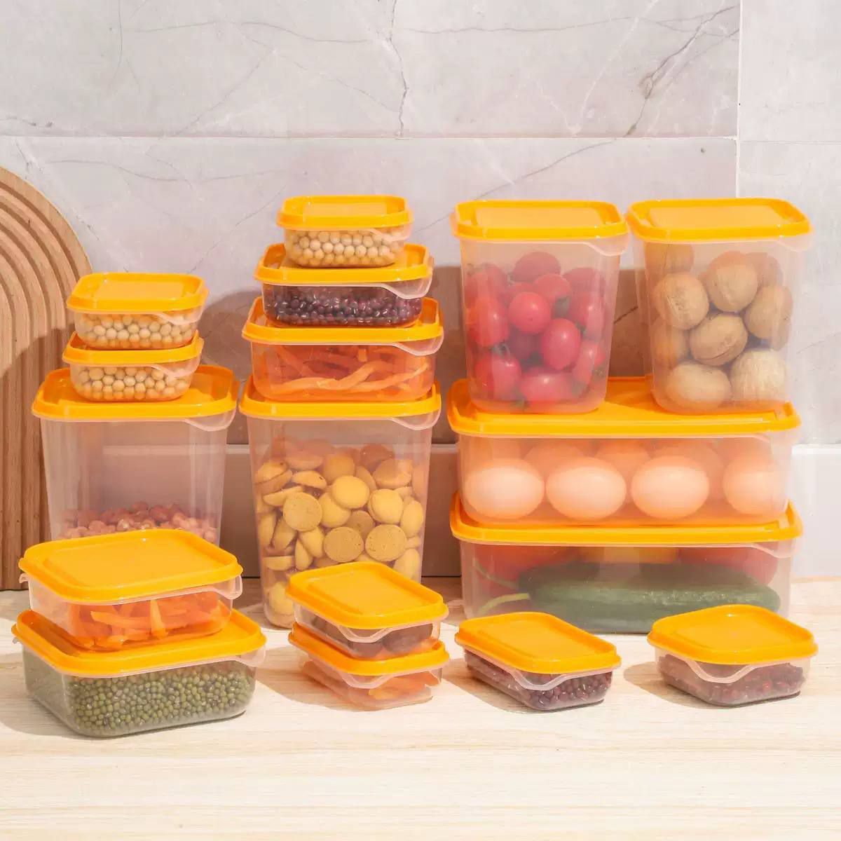 17pcs Containers