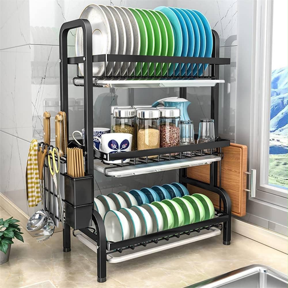 3-Tier Kitchen Dish Rack